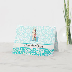 Surfer Girl Note Card