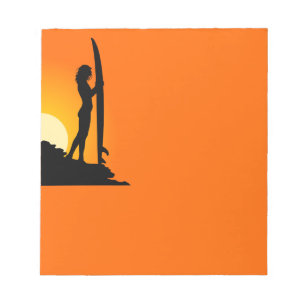 Surfer Girl Notepad