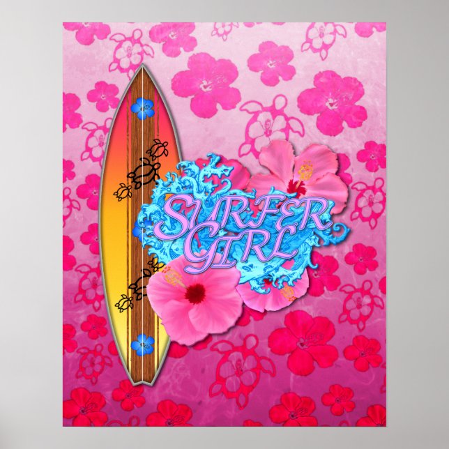 Surfer Girl Poster (Front)