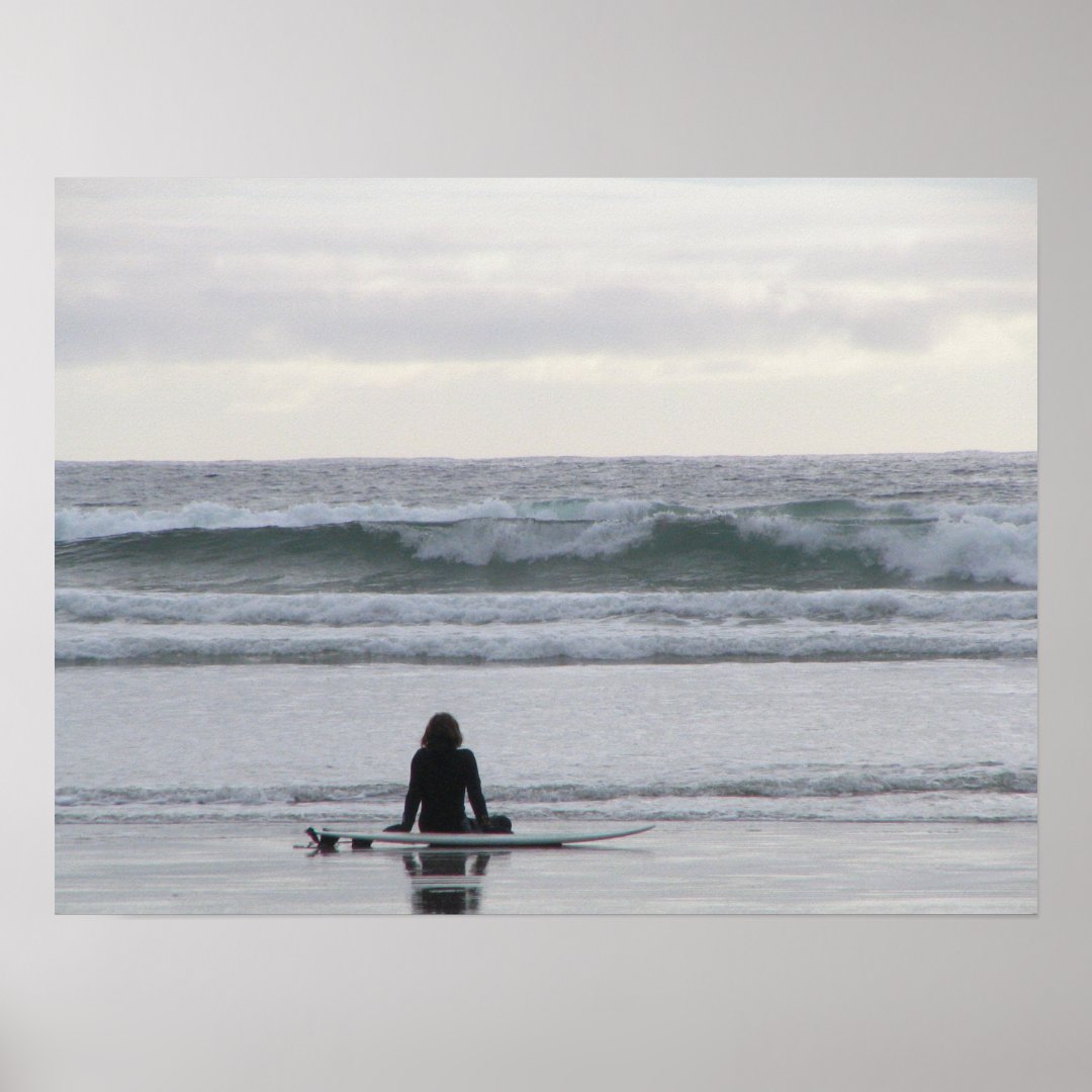 Surfer Girl Poster Zazzle