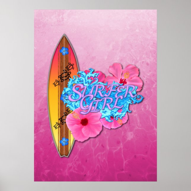 Surfer Girl Poster (Front)