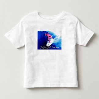 surfer Girl Summer Trademark Toddler T T-Shirt