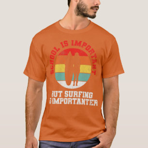Surfer Girl Surfing Surfboarding 1 T-Shirt