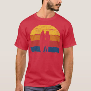 Surfer Girl Surfing Surfboarding T-Shirt