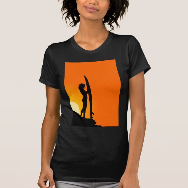 Surfer Girl T-Shirt (Front)