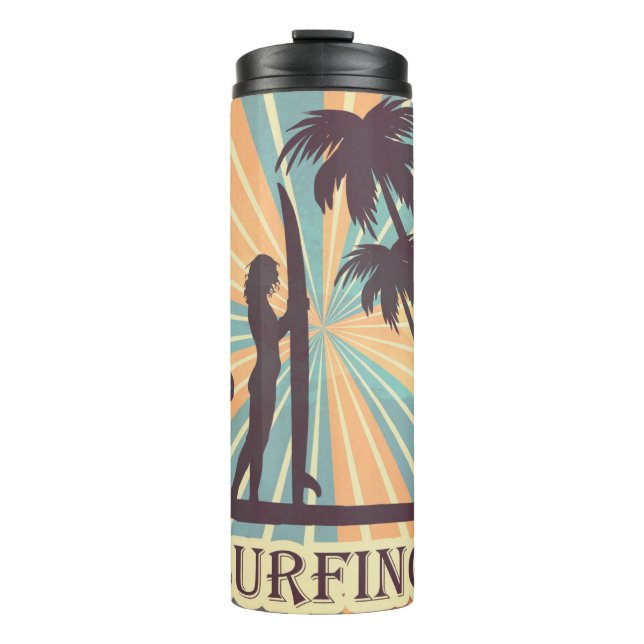 Surfer Girl Thermal Tumbler (Front)