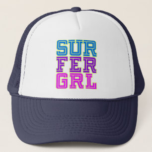 Surfer Girl Trucker Hat