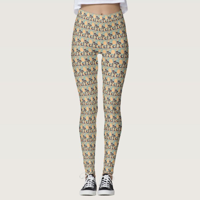 Surfer Girl Women's Legging (Front)