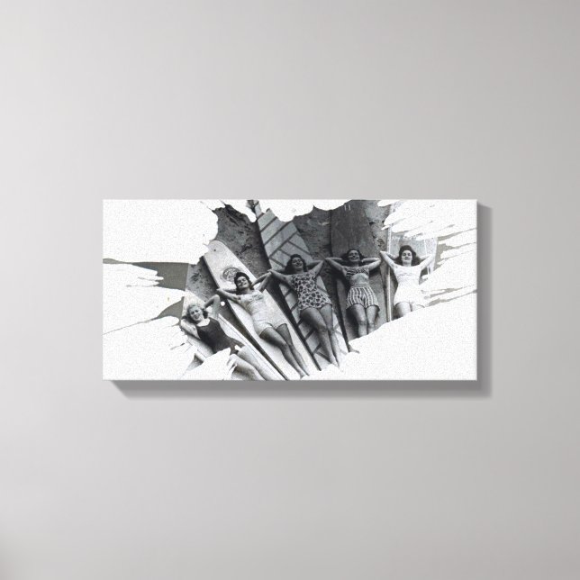 Surfer Girls | Canvas Print (Front)