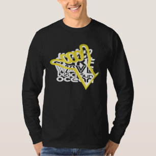 Surfer Hang Loose Shaka Surf Summer Shirt For Birt