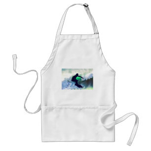 Surfer in Big Wave Standard Apron