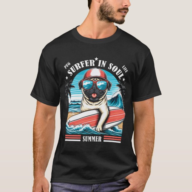 Surfer in soul T-Shirt (Front)
