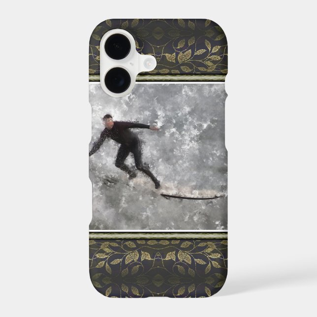 Surfer iPhone X Case (Back)