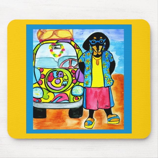 Surfer Joe's Van Mouse Mat (Front)