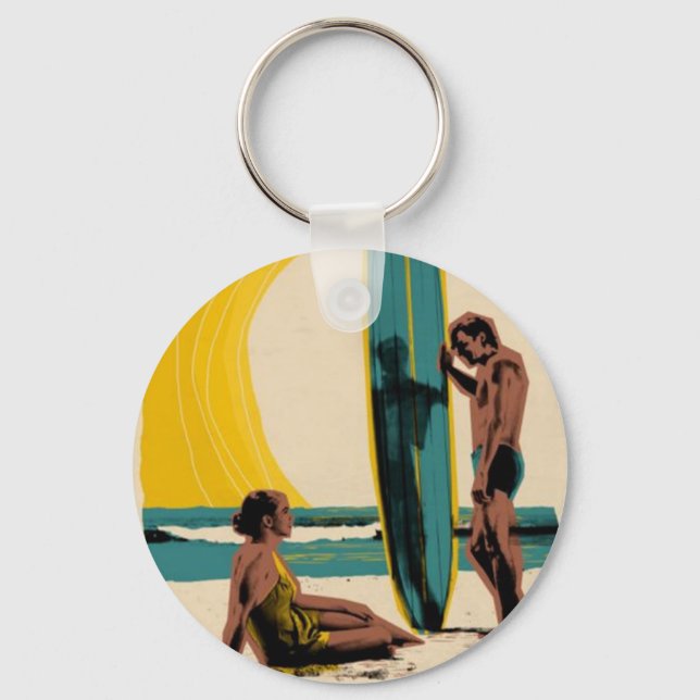 Surfer Keychain (Front)