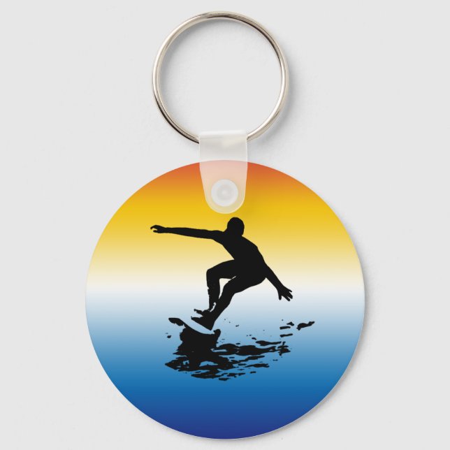 Surfer Keychain (Front)