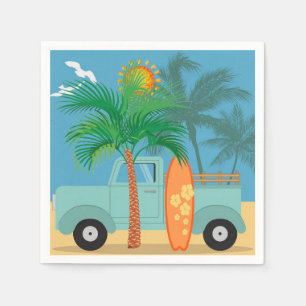 Surfer Paper Napkin