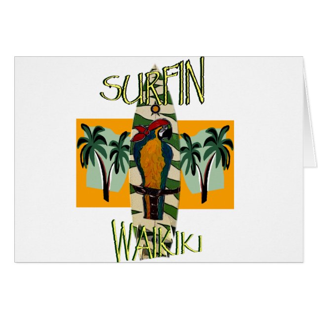 Surfer Parrot (Front Horizontal)