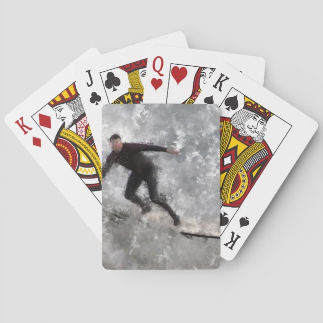 Surfer Playing Cards (Back)