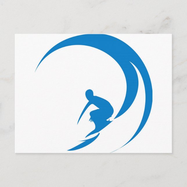Surfer Postcard (Front)