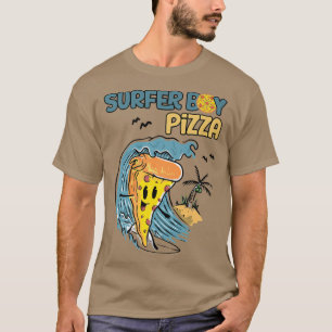 surfer  retro pizza boy  T-Shirt