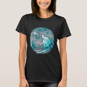 Surfer Retro Sun Vintage Surfing Surfboard Beachwe T-Shirt