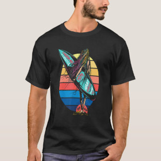 Surfer Retro Sunset Surfboard Surfing 1 T-Shirt