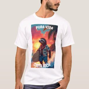 surfer sloth T-Shirt