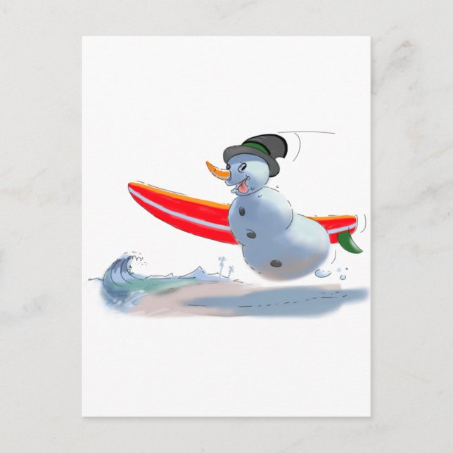 sUrFeR sNoWmAn Postcard (Front)