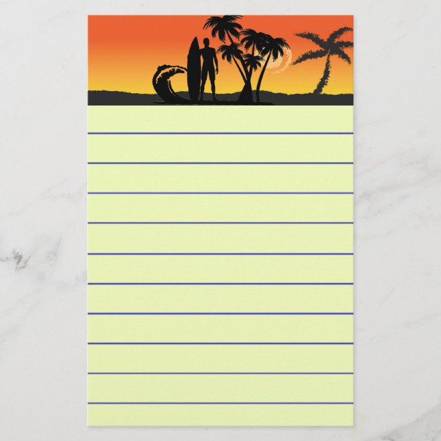 Surfer Stationery (Front)