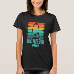 Surfer Surf Board Oahu's North Shore Surfboarder S T-Shirt