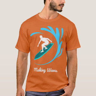 Surfer Surf Surfboard Ocean Wave T-Shirt