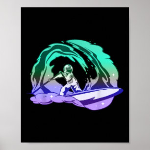 Surfer Surfing Lgbt Mlm Flag Gay Male Flag Mlm Pri Poster