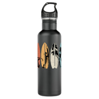 Surfer Surfing Lover Vintage Surfing Surf Board Be 710 Ml Water Bottle