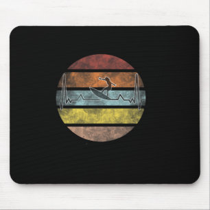 Surfer Surfing Wave Wing Foiling Surf Surfing Hear Mouse Mat