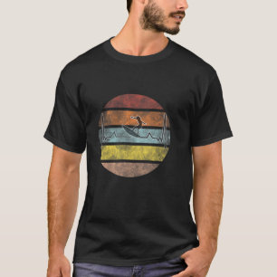Surfer Surfing Wave Wing Foiling Surf Surfing Hear T-Shirt
