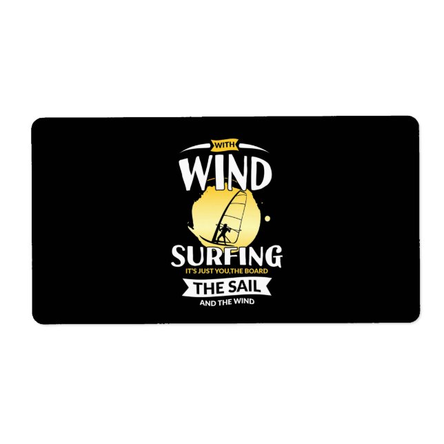 Surfer The Sail And The Wind (Front)