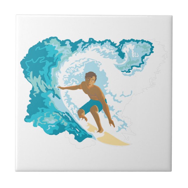 Surfer Tile (Front)