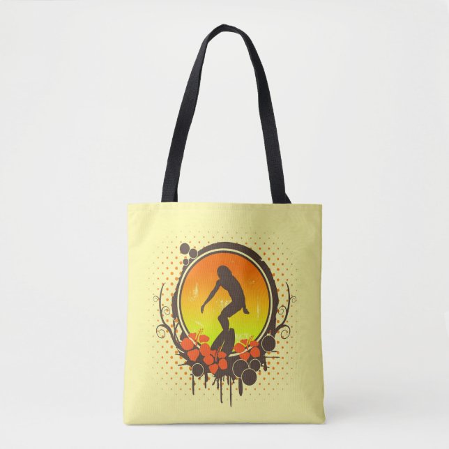Surfer Tote Bag (Front)