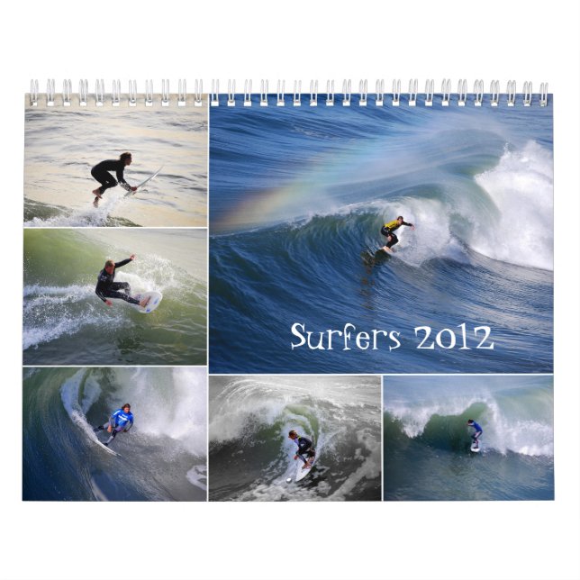Surfers 2012 Calendar (Cover)