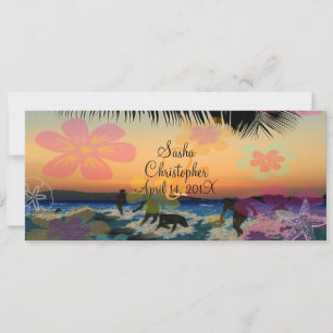 Surfers at Sunset/all occasions Invitations