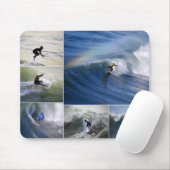 Surfers Collage Mousepad (With Mouse)