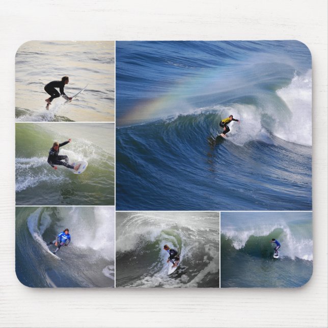 Surfers Collage Mousepad (Front)