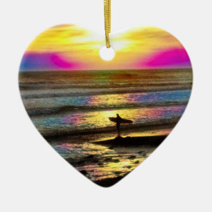 Surfer's Dream Series #2 Ceramic Tree Decoration