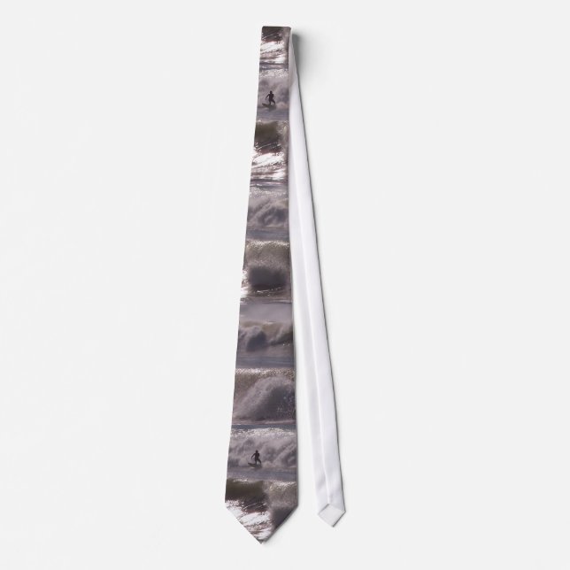 Surfers & Endless Storm Waves Tie (Front)