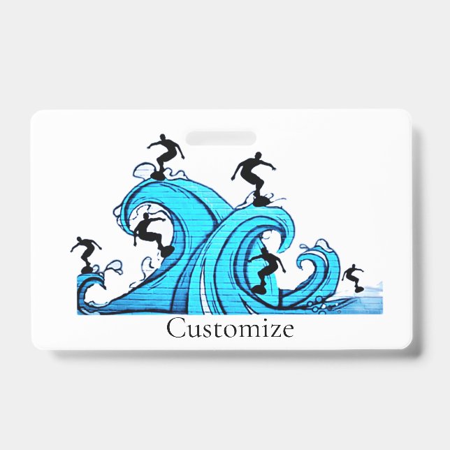 Surfers Everywhere Thunder_Cove  ID Badge (Front)