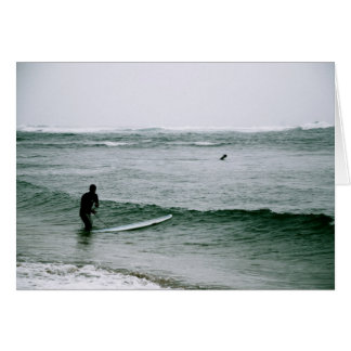 Surfers on the North Shore