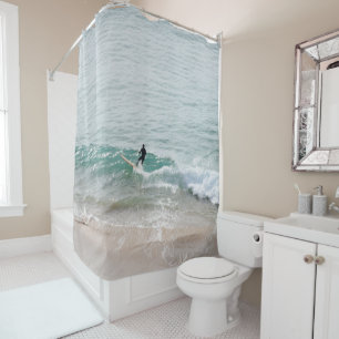 Surfers Paradise #3 #surf #wall #art  Shower Curtain