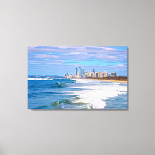 Surfers Paradise, Gold Coast, Australia Canvas Print