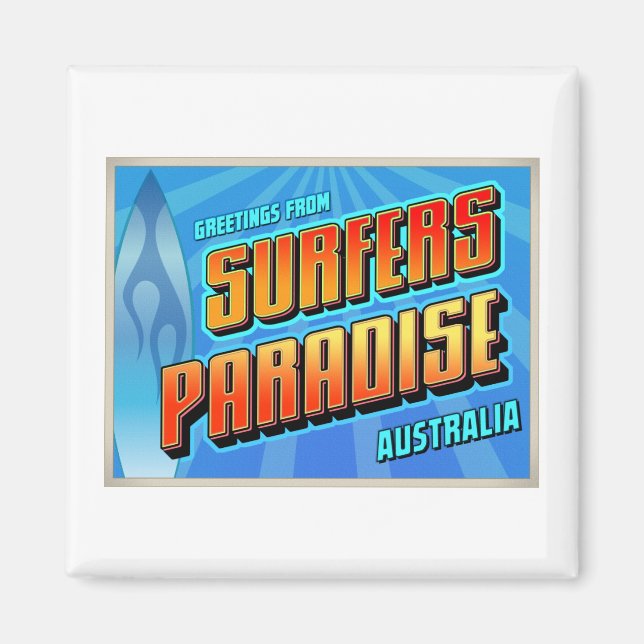 SURFERS PARADISE MAGNET (Front)